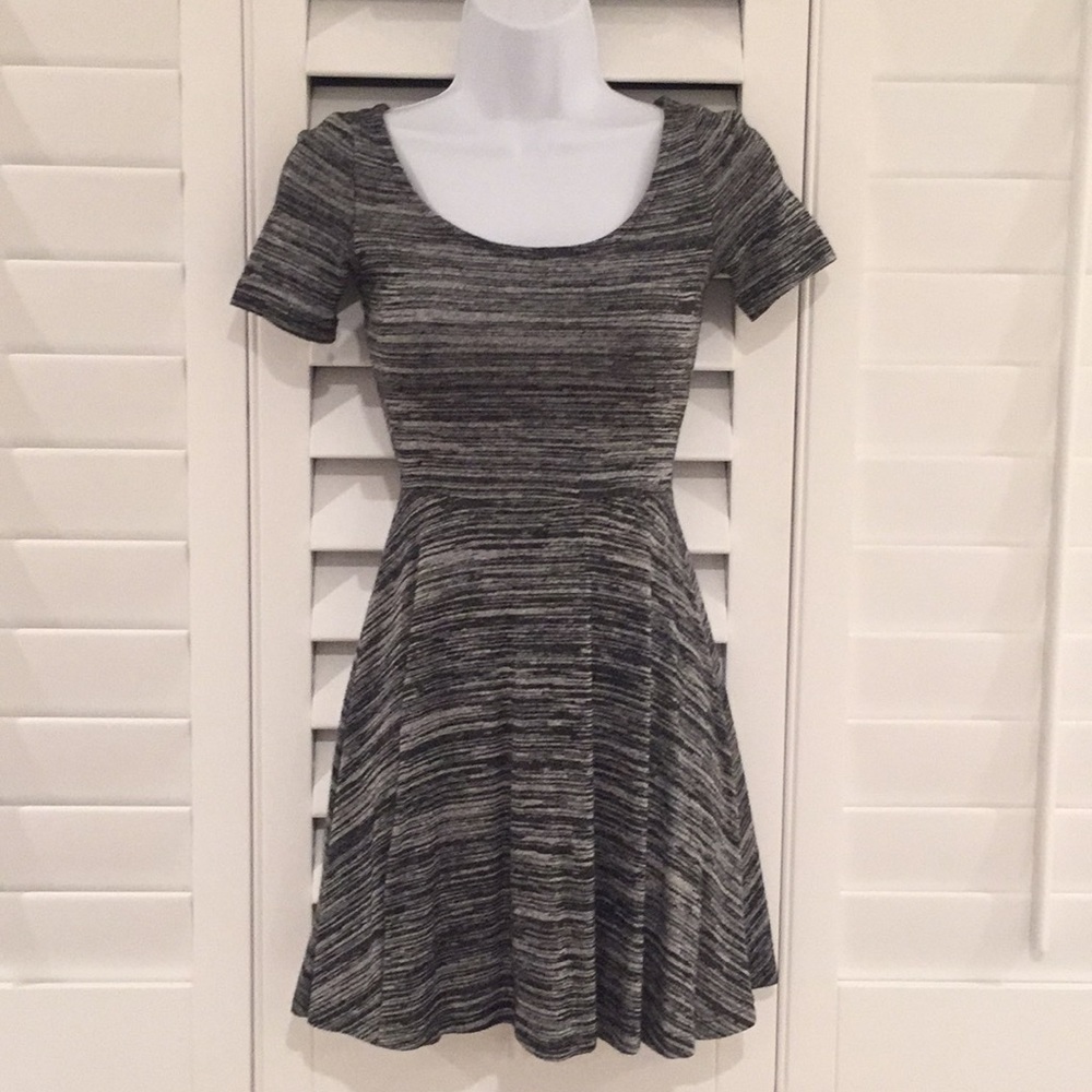H&M Two Tone Gray Dress in XS